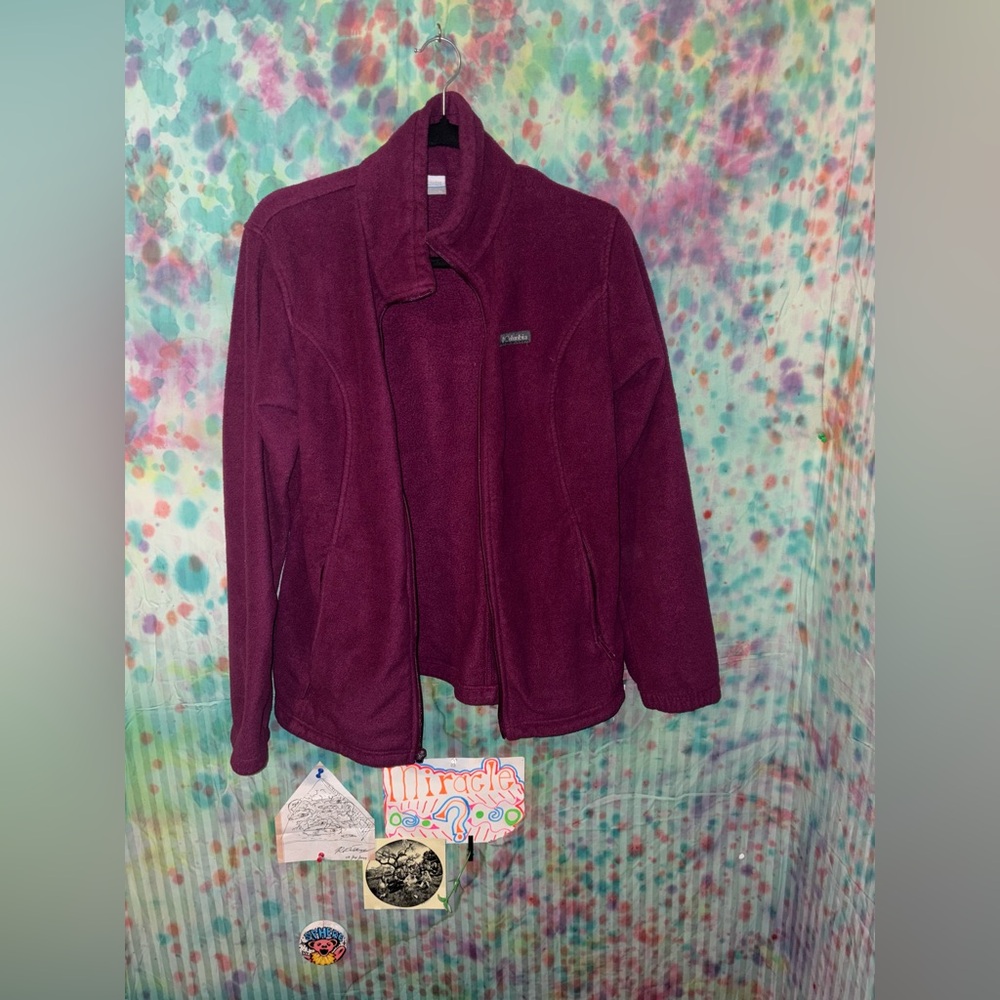 Columbia Deep Purple Fleece Jacket